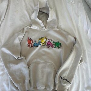 Keith Haring Graphic Hoodie
